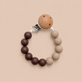 Donker bruin/ beige